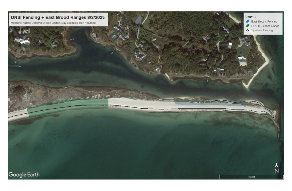 DNSI Fencing + Brood Ranges East Tip 8.2.2023
