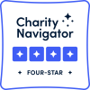 Four-Star Rating Badge -Charity Navigator